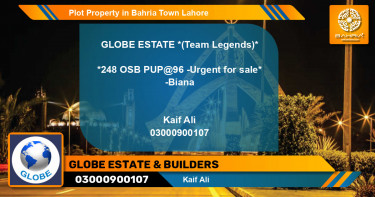 Residential Plot for Sale in Bahria Town, Lahore - (BP-40679)
