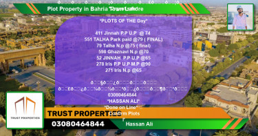 Residential Plot for Sale in Bahria Town, Lahore - (BP-40776)