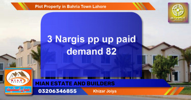 Residential Plot for Sale in Bahria Town, Lahore - (BP-40779)
