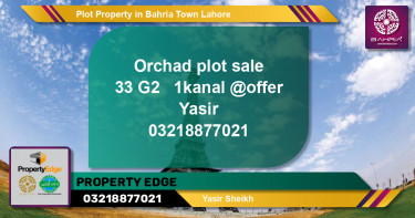 Residential Plot for Sale in Bahria Town, Lahore - (BP-40923)