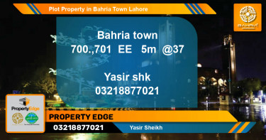 Residential Plot for Sale in Bahria Town, Lahore - (BP-40939)