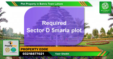 Residential Plot for Sale in Bahria Town, Lahore - (BP-40949)
