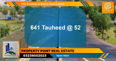 Residential Plot for Sale in Bahria Town, Lahore - (BP-41155)