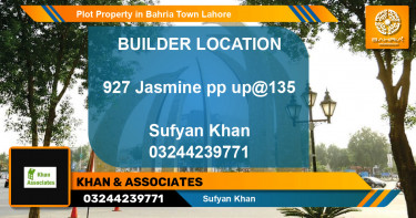 Residential Plot for Sale in Bahria Town, Lahore - (BP-41160)