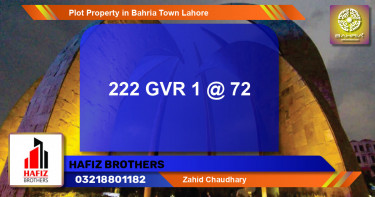 Residential Plot for Sale in Bahria Town, Lahore - (BP-41218)