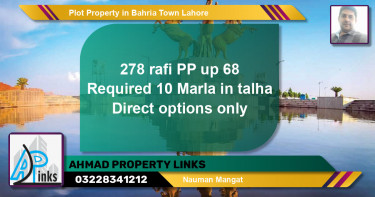 Residential Plot for Sale in Bahria Town, Lahore - (BP-41265)