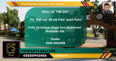 Residential Plot for Sale in Bahria Town, Lahore - (BP-41266)