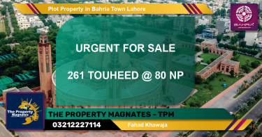 Residential Plot for Sale in Bahria Town, Lahore - (BP-41370)
