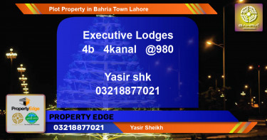 Residential Plot for Sale in Bahria Town, Lahore - (BP-41410)