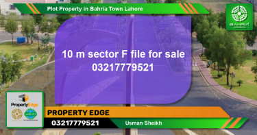 Residential Plot for Sale in Bahria Town, Lahore - (BP-41468)