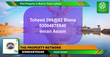 Residential Plot for Sale in Bahria Town, Lahore - (BP-41491)