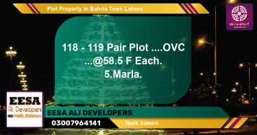 Residential Plot for Sale in Bahria Town, Lahore - (BP-41499)