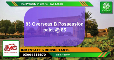 Residential Plot for Sale in Bahria Town, Lahore - (BP-41505)
