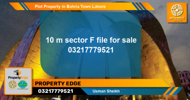 Residential Plot for Sale in Bahria Town, Lahore - (BP-41743)