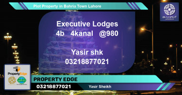 Residential Plot for Sale in Bahria Town, Lahore - (BP-41771)