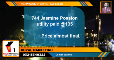 Residential Plot for Sale in Bahria Town, Lahore - (BP-41821)