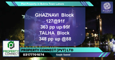 Residential Plot for Sale in Bahria Town, Lahore - (BP-41822)