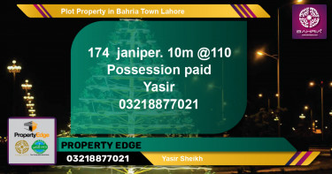 Residential Plot for Sale in Bahria Town, Lahore - (BP-41840)