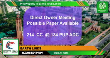 Residential Plot for Sale in Bahria Town, Lahore - (BP-41854)