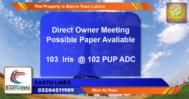 Residential Plot for Sale in Bahria Town, Lahore - (BP-41862)