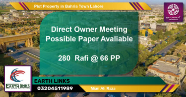Residential Plot for Sale in Bahria Town, Lahore - (BP-41957)