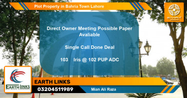 Residential Plot for Sale in Bahria Town, Lahore - (BP-41988)