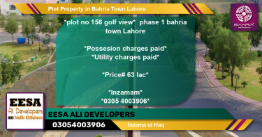 Residential Plot for Sale in Bahria Town, Lahore - (BP-42002)