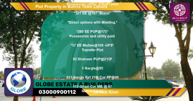 Residential Plot for Sale in Bahria Town, Lahore - (BP-42013)