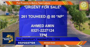 Residential Plot for Sale in Bahria Town, Lahore - (BP-42071)