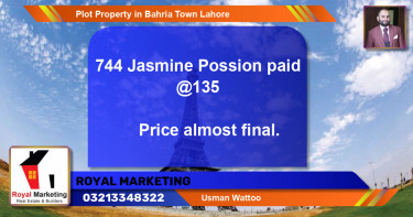 Residential Plot for Sale in Bahria Town, Lahore - (BP-42110)