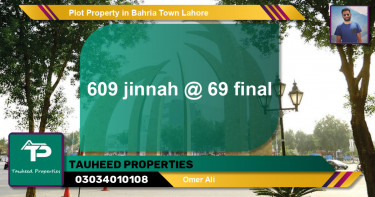Residential Plot for Sale in Bahria Town, Lahore - (BP-42117)