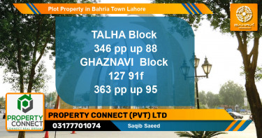 Residential Plot for Sale in Bahria Town, Lahore - (BP-42169)