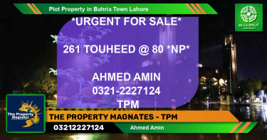 Residential Plot for Sale in Bahria Town, Lahore - (BP-42206)