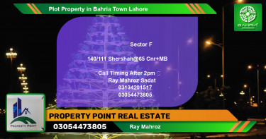 Residential Plot for Sale in Bahria Town, Lahore - (BP-42208)