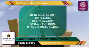 Residential Plot for Sale in Bahria Town, Lahore - (BP-42774)