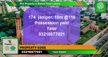 Residential Plot for Sale in Bahria Town, Lahore - (BP-42795)