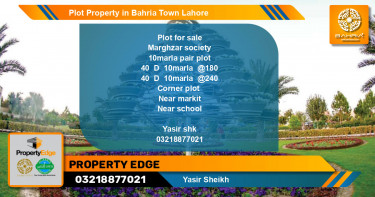 Residential Plot for Sale in Bahria Town, Lahore - (BP-42801)