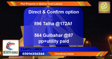 Residential Plot for Sale in Bahria Town, Lahore - (BP-42806)
