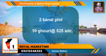 Residential Plot for Sale in Bahria Town, Lahore - (BP-42812)