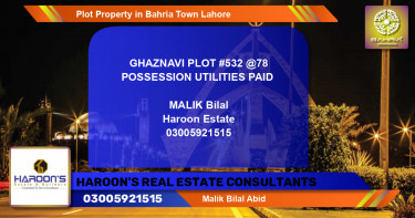 Residential Plot for Sale in Bahria Town, Lahore - (BP-42829)