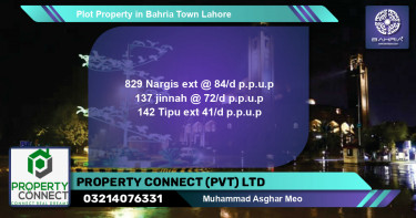 Residential Plot for Sale in Bahria Town, Lahore - (BP-42956)