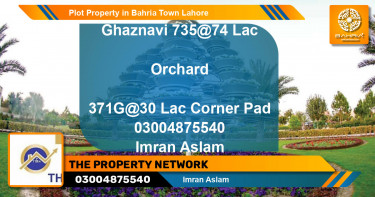 Residential Plot for Sale in Bahria Town, Lahore - (BP-43009)