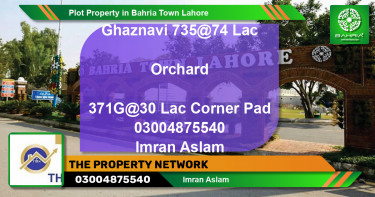Residential Plot for Sale in Bahria Town, Lahore - (BP-43011)