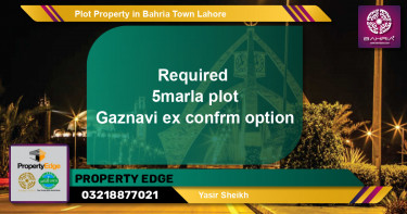 Residential Plot for Sale in Bahria Town, Lahore - (BP-43132)