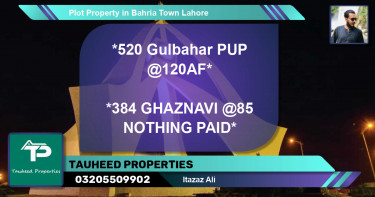 Residential Plot for Sale in Bahria Town, Lahore - (BP-43269)
