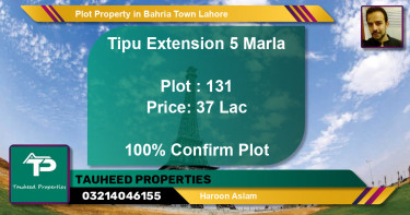 Residential Plot for Sale in Bahria Town, Lahore - (BP-43277)