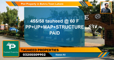 Residential Plot for Sale in Bahria Town, Lahore - (BP-43303)