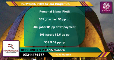 Residential Plot for Sale in Bahria Town, Lahore - (BP-43342)