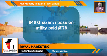 Residential Plot for Sale in Bahria Town, Lahore - (BP-43364)