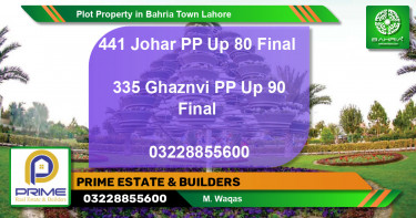 Residential Plot for Sale in Bahria Town, Lahore - (BP-43369)